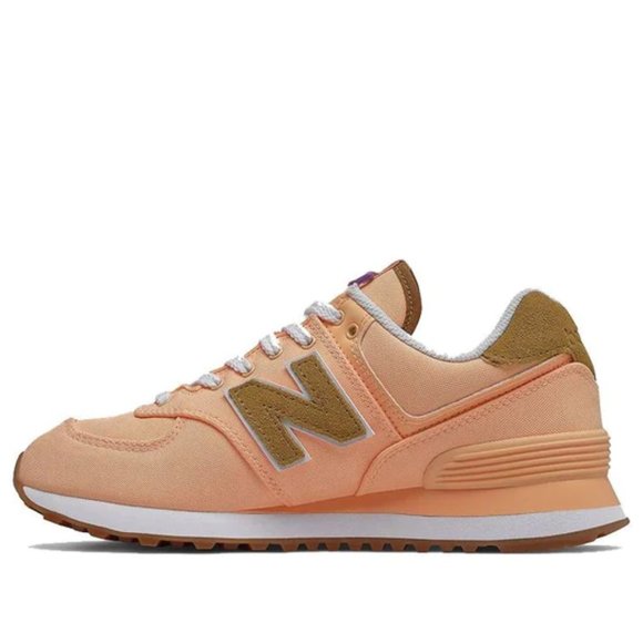 New Balance Peach and Brown Sneakers - Picture 7 of 10